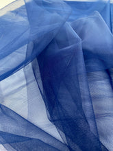 Tüll Klasszikus Tengerészkék - 3 m Szélesség